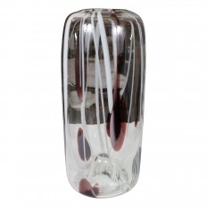 Tall Murano glass vase 